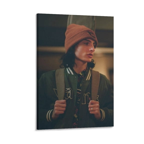 Finn Wolfhard Canvas Poster Home Decor Poster Wall Art Hanging Picture Print Bedroom Decorative Painting Posters Room Aesthetic 24x36inch(60x90cm)