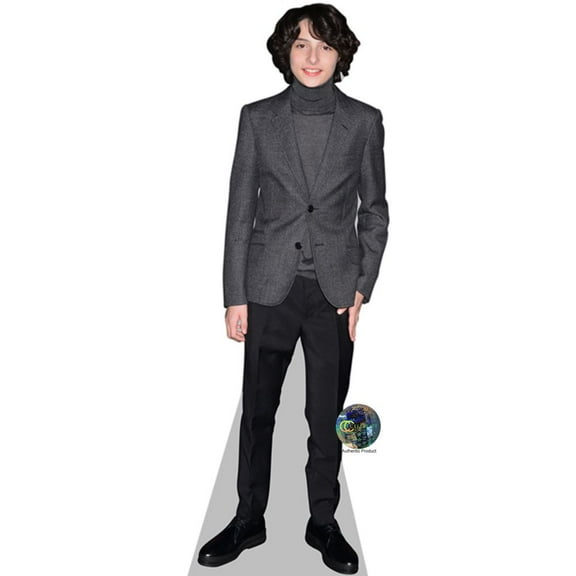 Finn Wolfhard (Grey) Lifesize Cardboard Cutout Standee