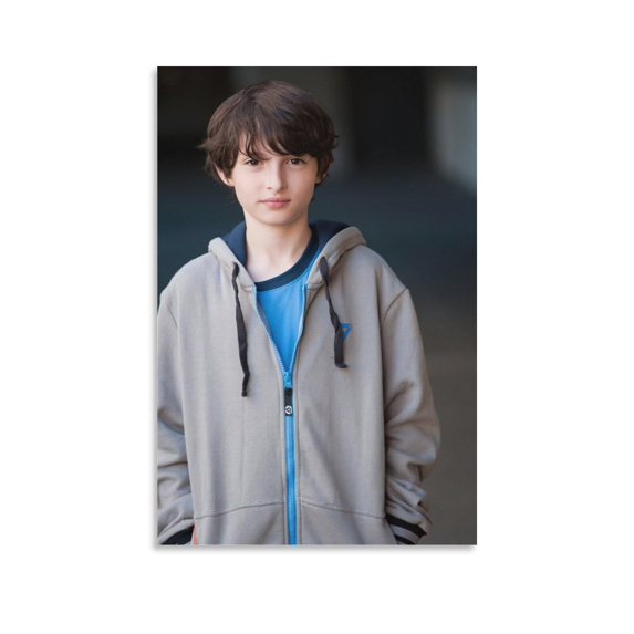 Finn Wolfhard Poster Actor Art Poster (4) Posters Art Print Wall Photo Paint Poster Hanging Picture Family Bedroom Decor