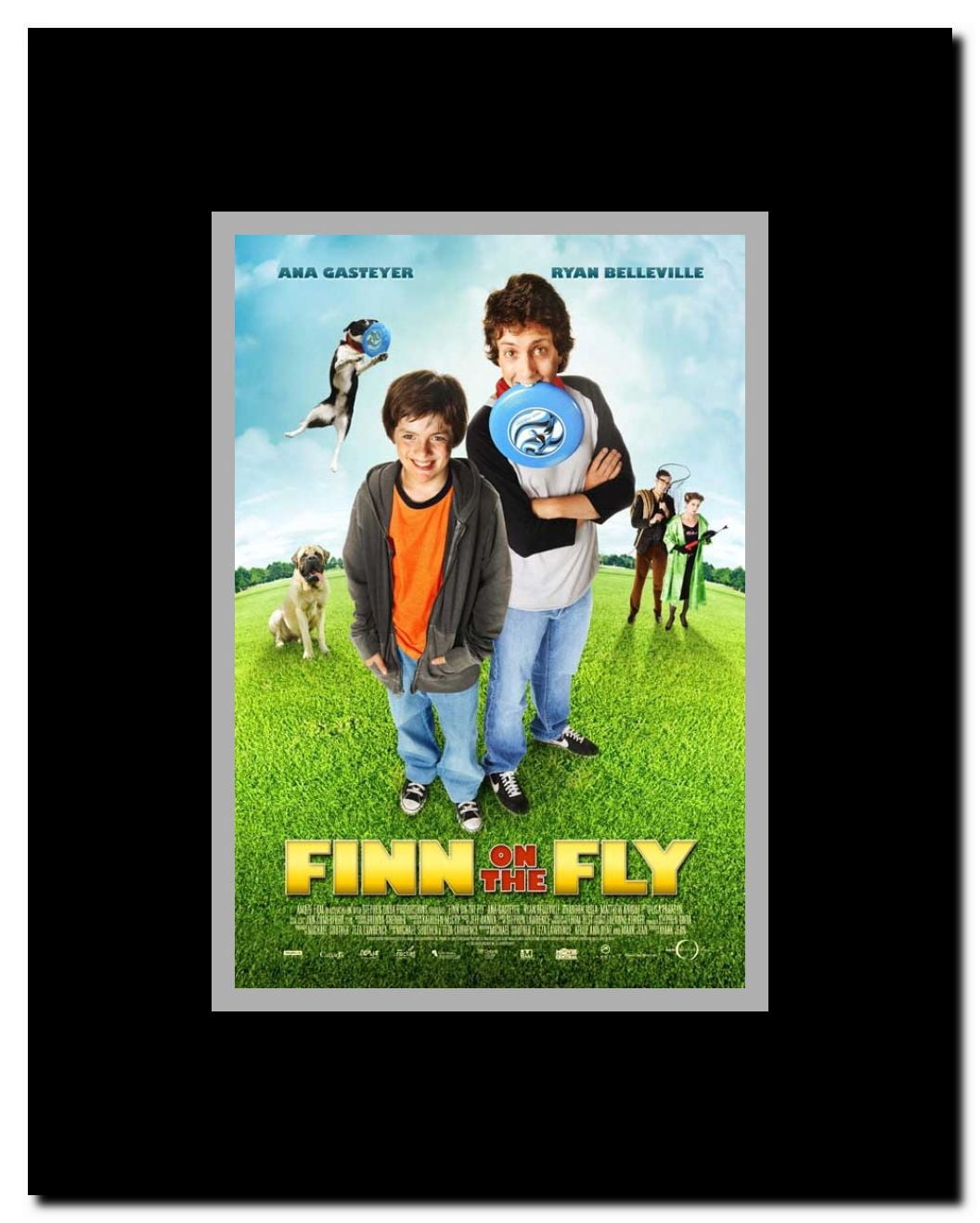 Finn on the Fly Framed Movie Poster