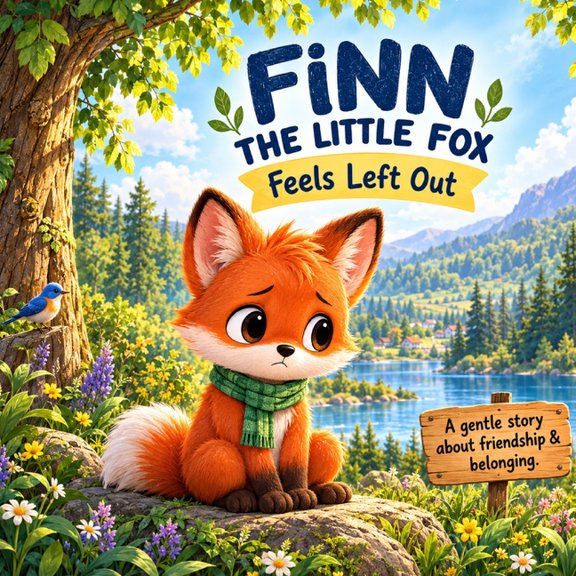 Finn the little fox feels left out.: Finn the Little Fox Feels Left Out: A Gentle Story About Friendship, Belonging, & F, (Paperback)
