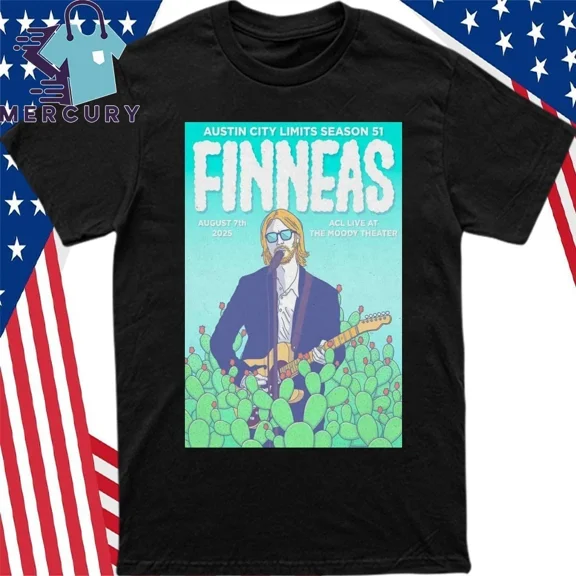 Finneas Aug 7 2025 In Austin TX Poster Shirt