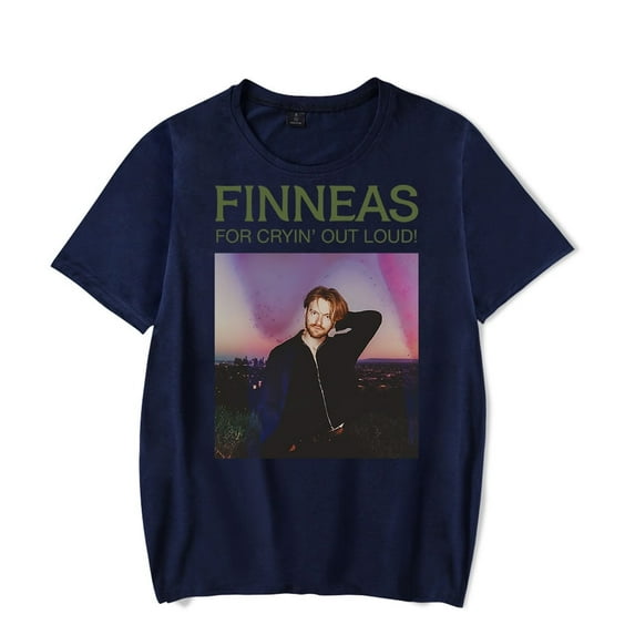 Finneas Merch For Cryin Out Loud illustration Tee Printed Shirt Fashion Unisex T-shirt Short Sleeve