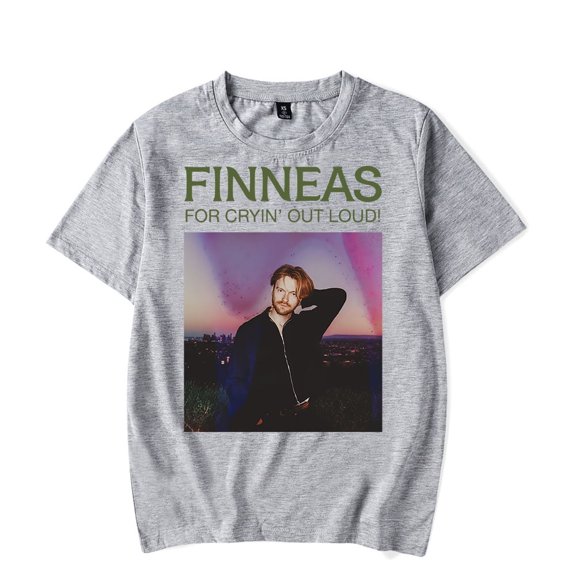 Finneas Merch For Cryin Out Loud illustration Tee Printed Shirt Fashion Unisex T-shirt Short Sleeve