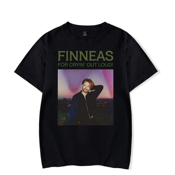 Finneas Merch For Cryin Out Loud illustration Tee Printed Shirt Fashion Unisex T-shirt Short Sleeve