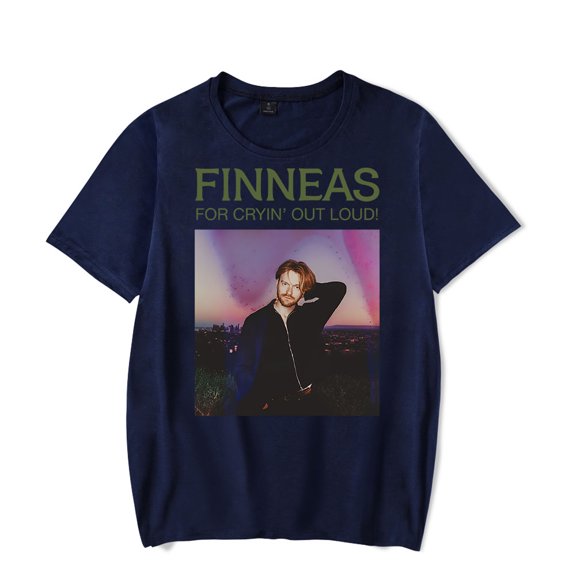 Finneas Merch For Cryin Out Loud illustration Tee Printed Shirt Fashion Unisex T-shirt Short Sleeve