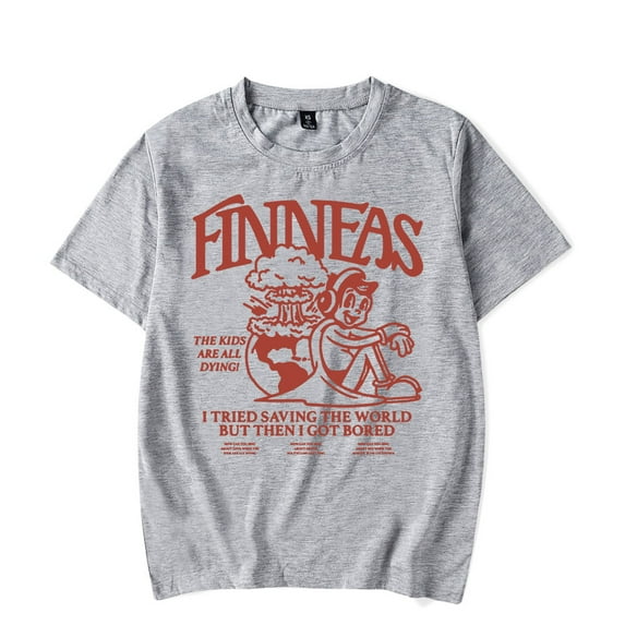 Finneas Merch The Kids Are All Dying T-shirt t shirt Men Women Short Sleeve Tee Crewneck Top