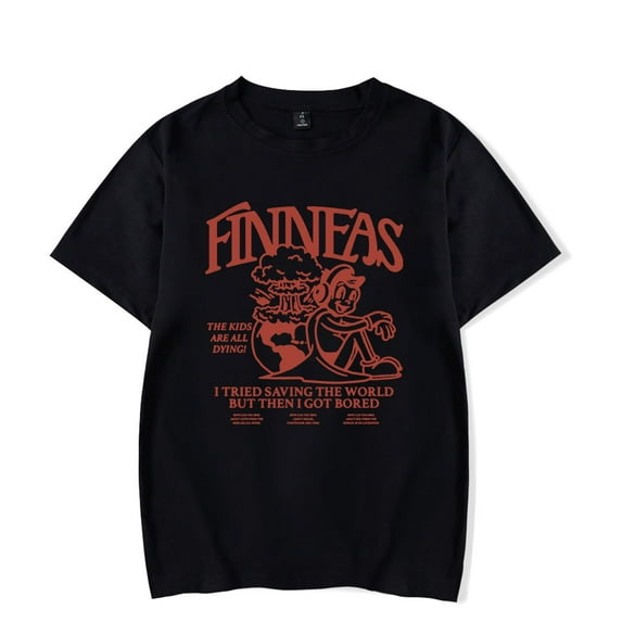 Finneas Merch The Kids Are All Dying T-shirt t shirt Men Women Short Sleeve Tee Crewneck Top