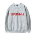thumbnail image 1 of Finneas Merch Upside-down FINNEAS Sweatshirt Crewneck Men Women Long Sleeve Hoodie Pullover Top, 1 of 2