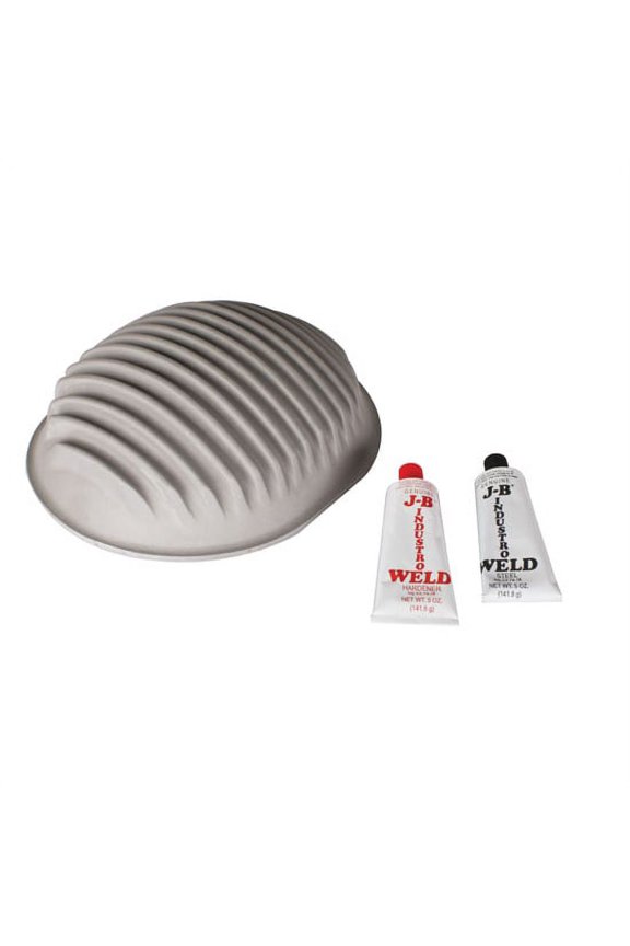 Finned Cover For Round Back 9 Inch Rear End, Unpolished