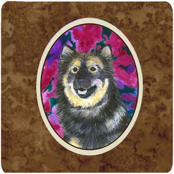 Finnish Lapphund Foam Coasters, Set Of 4