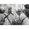 thumbnail image 1 of Finnish Soldiers In White Uniforms That Camouflage Them Against The Snow. They Are Ski Troops In The Russo-Finnish War, 1 of 2