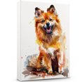 thumbnail image 1 of Finnish Spitz Dog Canvas Wall Art Prints,Watercolor Dog Art Canvas Painting Poster,Pet Canvas Painting Puppy Artwork 8x12 inches, 1 of 6