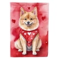 thumbnail image 1 of Finnish Spitz My Valentine Garden Flag 11.25 in x 15.5 in, 1 of 5