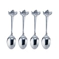 thumbnail image 1 of Fino Demi Spoon Set, Teapot Design, Stainless Steel, Set of 4, 1 of 5