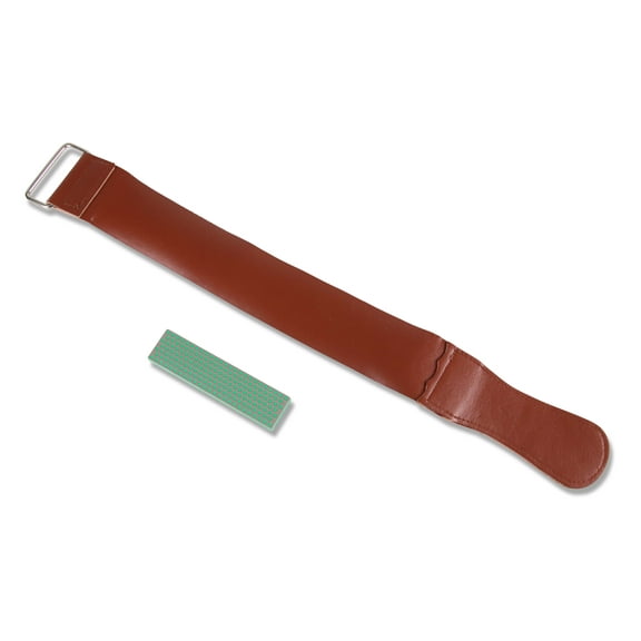 Fino Edge Precision Sharpening System Super Fine Stone & Leather Strop