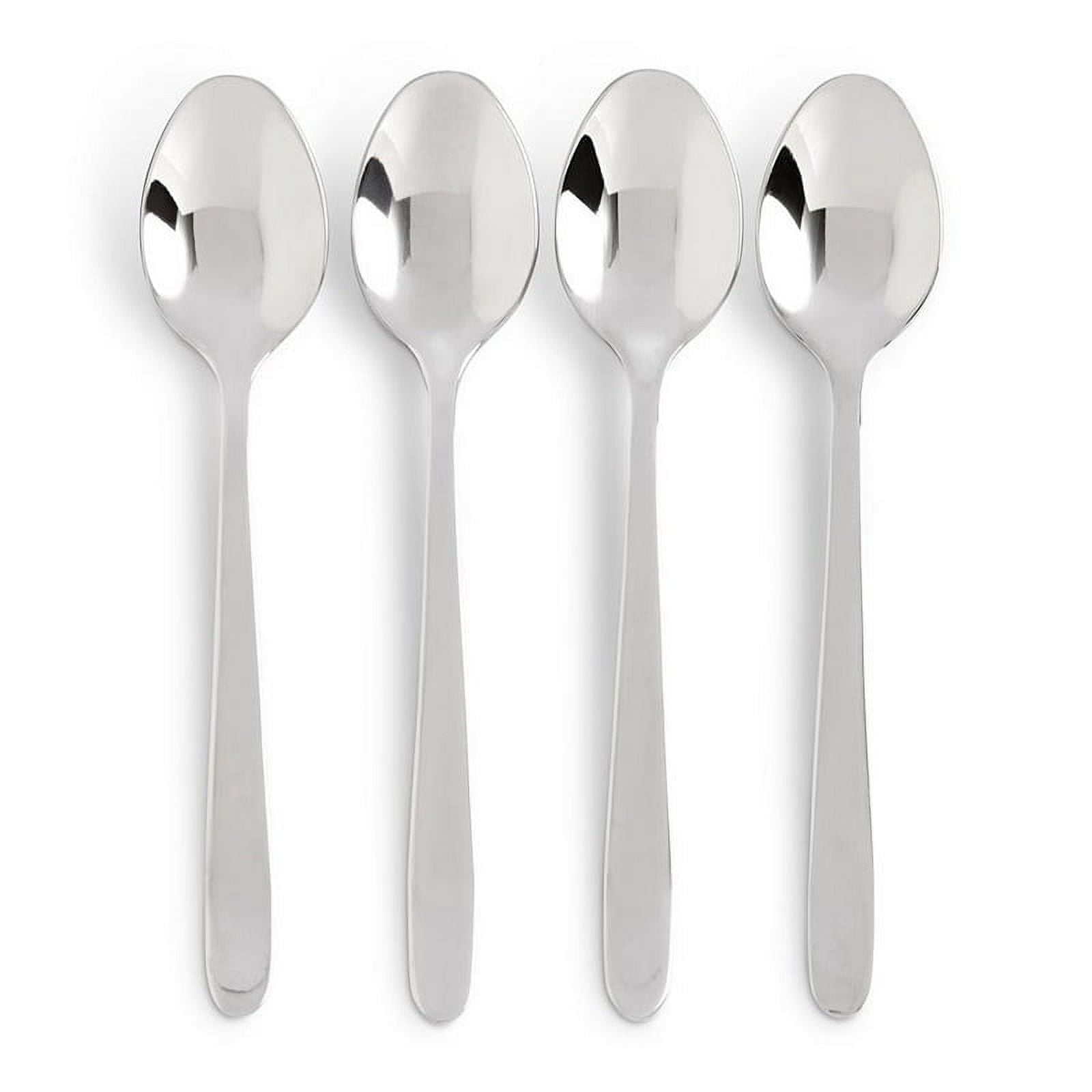 Fino 18/10 Stainless Steel Demitasse Spoon Set, 4 Pieces