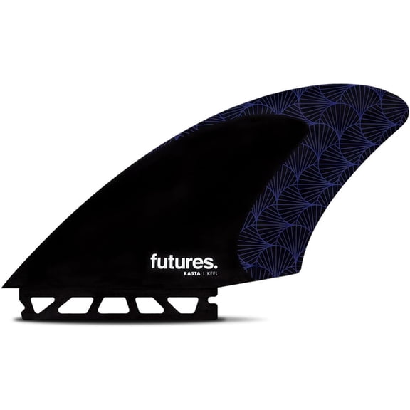 Fins Rasta Keel Twin Fin Set