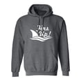 thumbnail image 1 of Fins Up! Adult Hooded Sweatshirt, 1 of 3