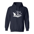 thumbnail image 1 of Fins Up! Adult Hooded Sweatshirt, 1 of 3