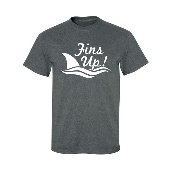 Fins Up! Adult Short Sleeve T-shirt