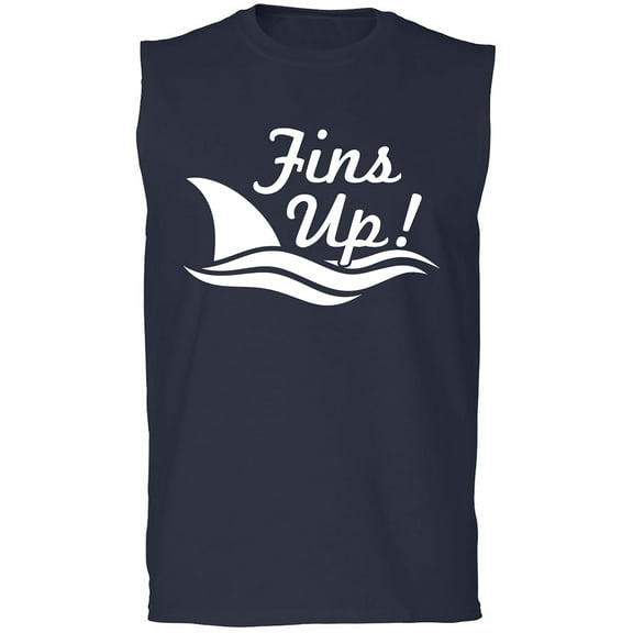 Fins Up! Adult Sleeveless Tee