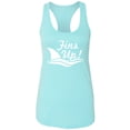thumbnail image 1 of Fins Up! Racerback Tank, 1 of 3