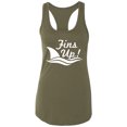 thumbnail image 1 of Fins Up! Racerback Tank, 1 of 3