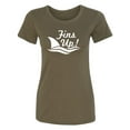 thumbnail image 1 of Fins Up! Womens crewneck tee, 1 of 2