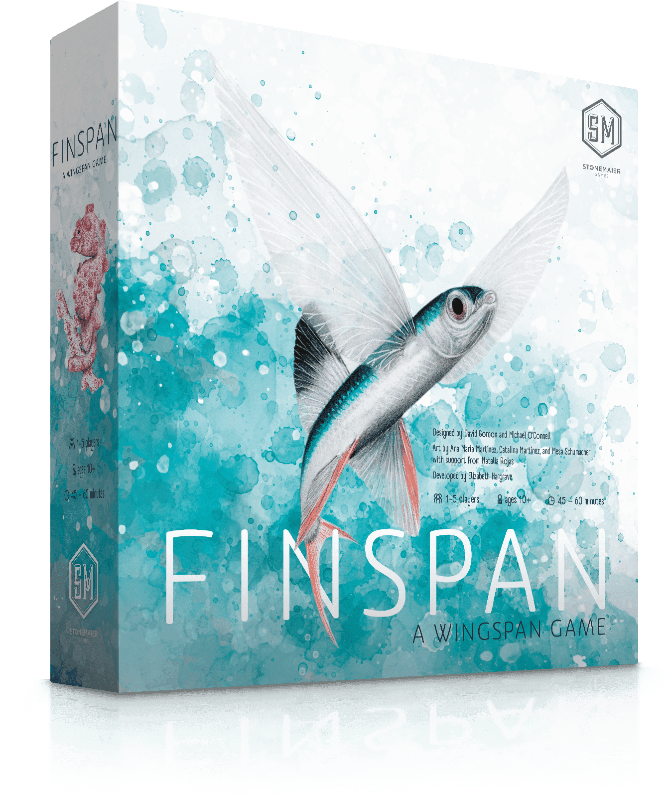 Finspan - A Wingspan Game by David Gordon & Michael OConnell - Strategy Board Game from Stonemaier