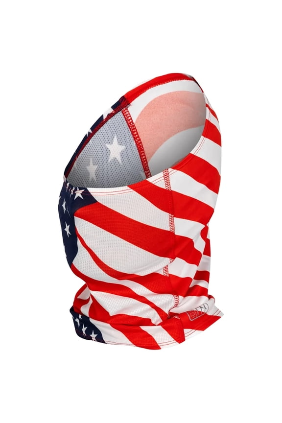 American Flag UV Fishing Mask