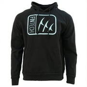 Fintech Box Logo Point Breeze Fleece Pullover Hoodie - Small - Anthracite
