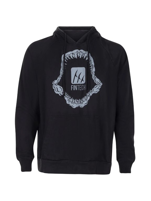 Cape Fear Point Breeze Fleece Pullover Hoodie - Medium- Anthracite