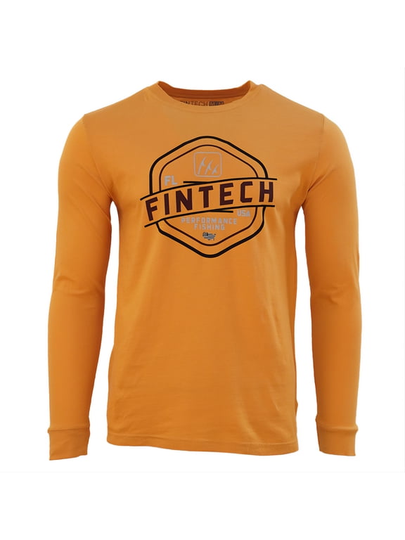 FPF Badge Long Sleeve Graphic T-Shirt - Medium - Autumn Blaze