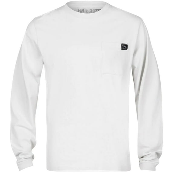 Fintech FPF Rising Heavy-Duty Long Sleeve T-Shirt - Medium - Glacier Gray