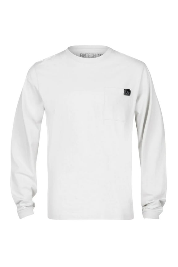 FPF Rising Heavy-Duty Long Sleeve T-Shirt - Small - Glacier Gray