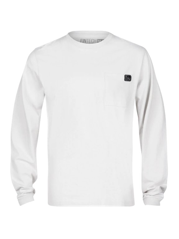 FPF Rising Heavy-Duty Long Sleeve T-Shirt - Small - Glacier Gray