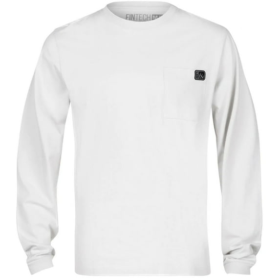 Fintech FPF Rising Heavy-Duty Long Sleeve T-Shirt - XL - Glacier Gray