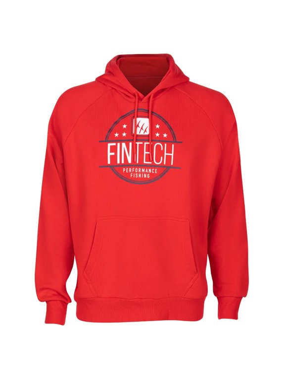FPF Rising Point Breeze Fleece Hoodie - 2XL - High Risk Red