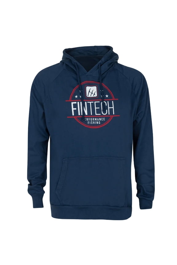 FPF Rising Point Breeze Fleece Hoodie - XL - Insignia Blue