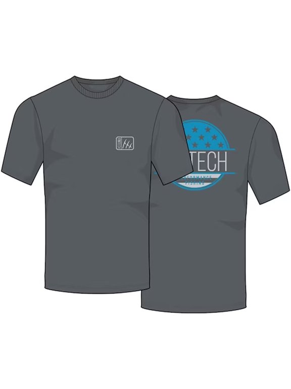 FPF Rising USA Graphic T-Shirt - Small - Anthracite