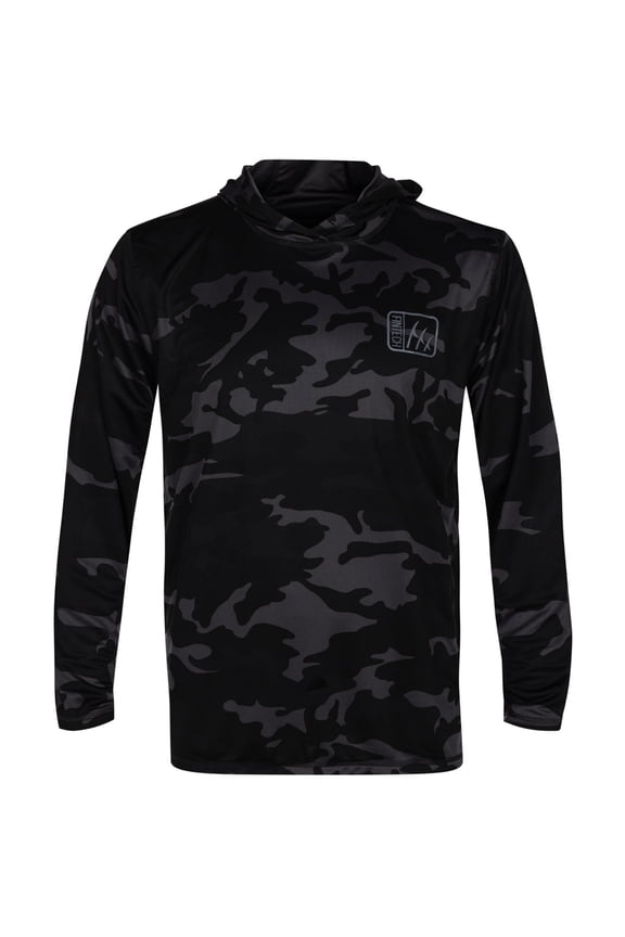Logo 1C UV Pullover Hoodie - Medium - Jet Set