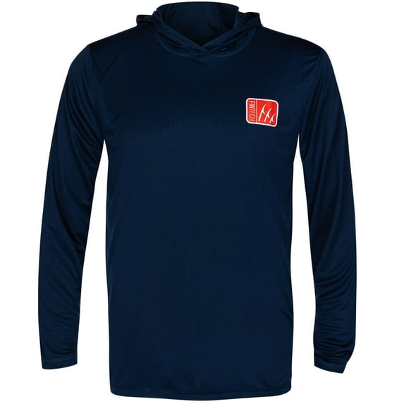 Fintech Logo 2C UV Pullover Hoodie - 2XL - Dress Blues