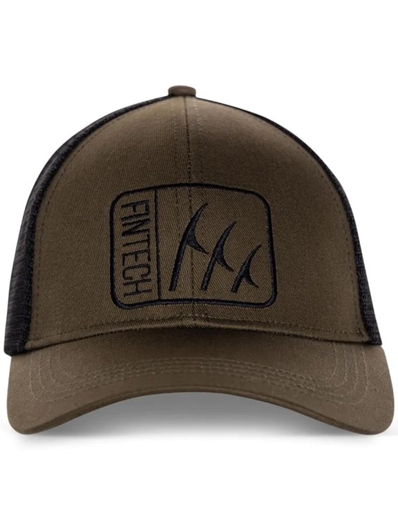 Logo Snapback Hat - Military Olive