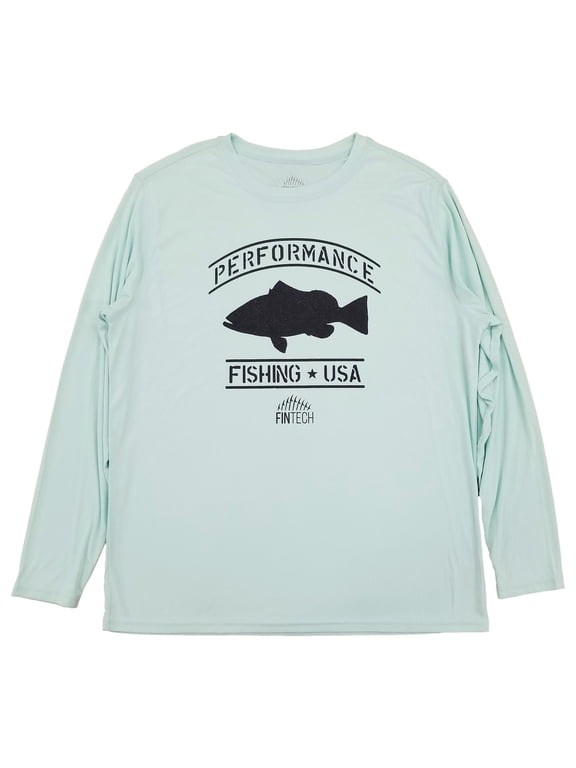 Men's LS UV Grouper
