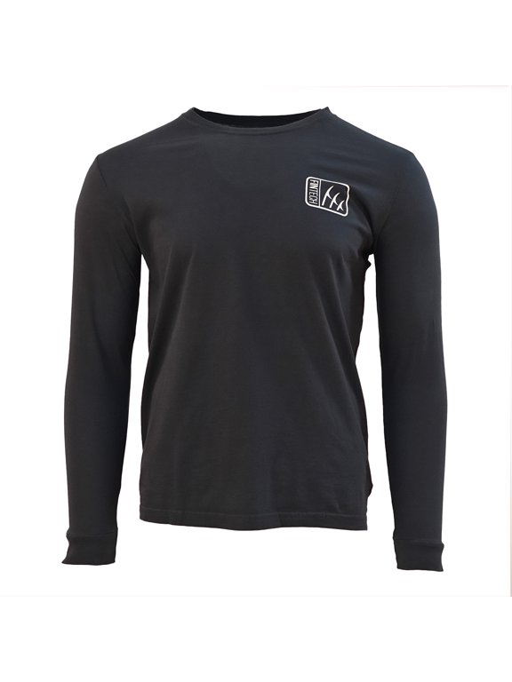 Spine Long Sleeve Graphic T-Shirt - Small - Anthracite