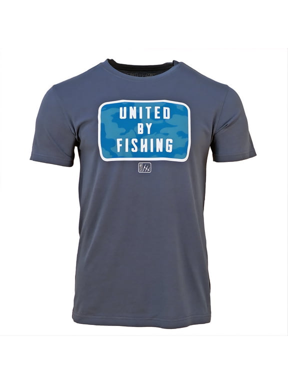 United By Fishing Graphic T-Shirt - Medium - Insignia Blue
