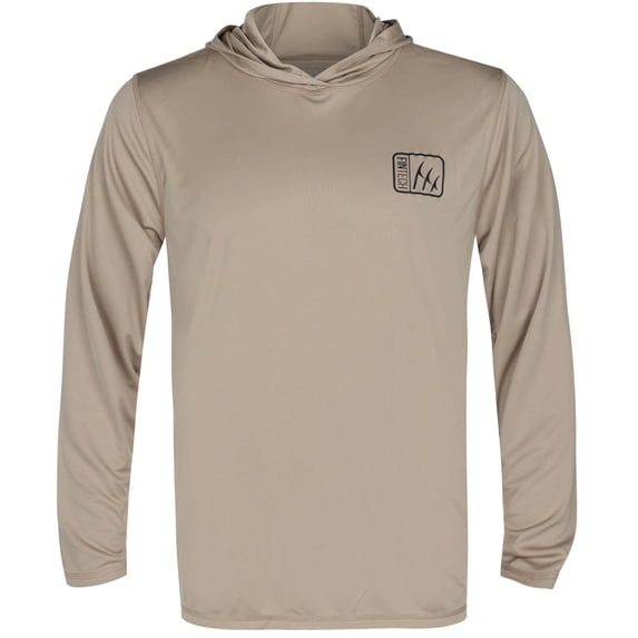 Fintech WDLND Bass Stringer UV Pullover Hoodie - Large - Dune