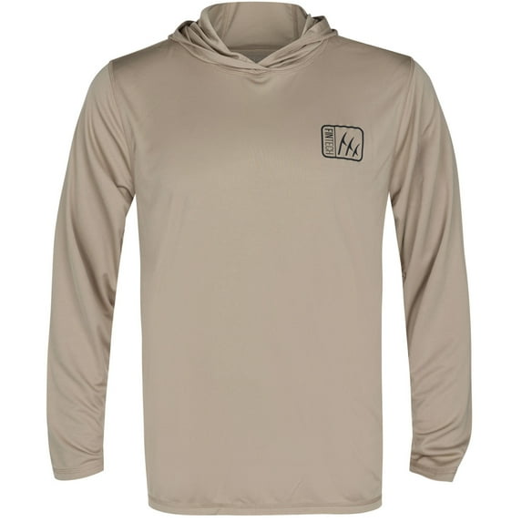 Fintech WDLND Bass Stringer UV Pullover Hoodie - Medium - Dune