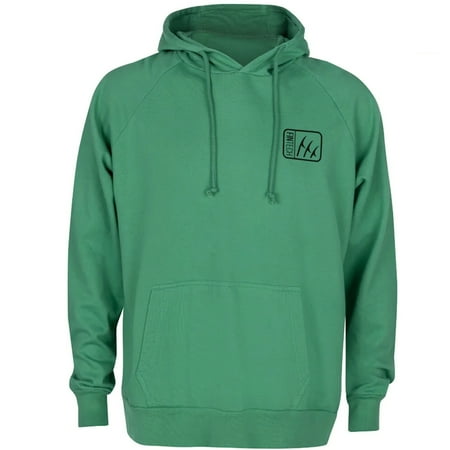Fintech Wanted Bass Point Breeze Fleece Hoodie - Medium - Frosty Spruce